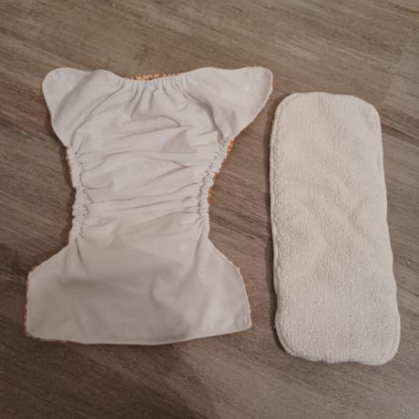 Textilná plienka na zapínanie, 2 kg - 6 kg