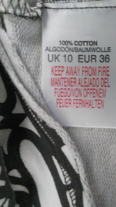 Vzorovaná sukňa, river island,s