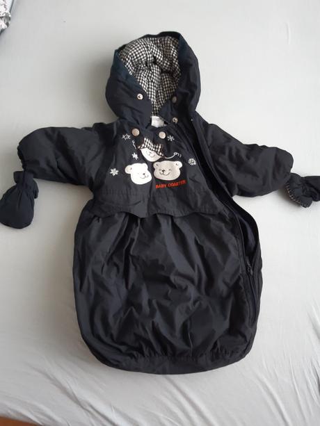 Fusak/overal s rukavičkami 56, 56