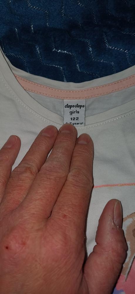 Balik oblečenia, 122–134