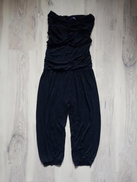 Nohavicový letný overal, s