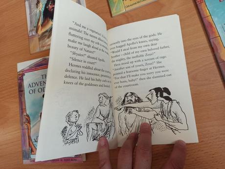 Greek / roman myths illust by tony ross,