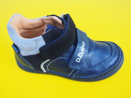Detské kožené topánky ddstep a078, d.d.step,26 - 31