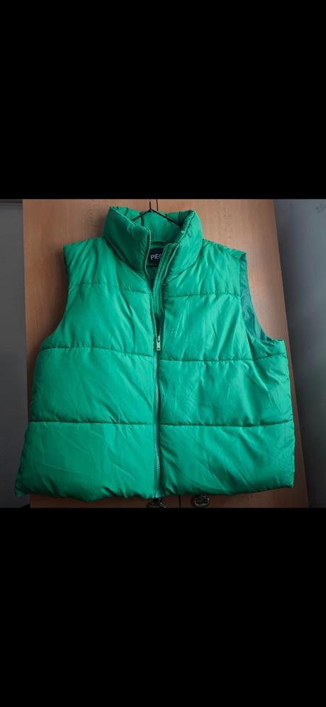 Pieces puffer dámska vesta, xl