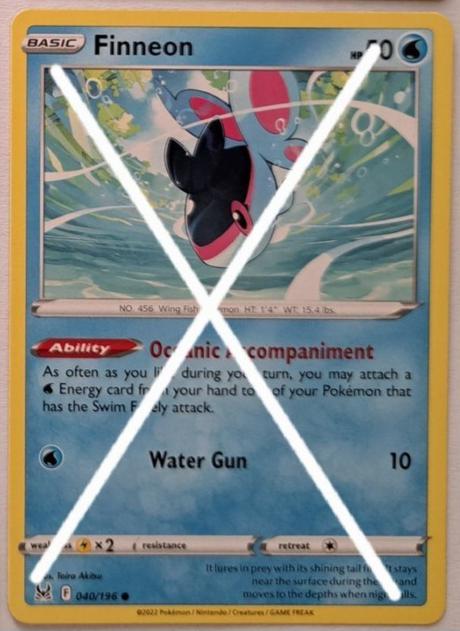 Pokémon karty "lost origin" 1,