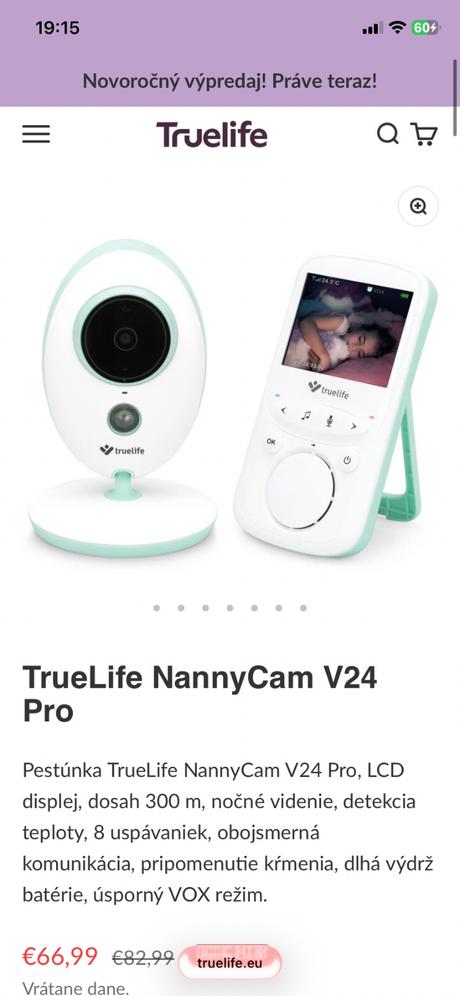 Detská pestúnka/kamera, 