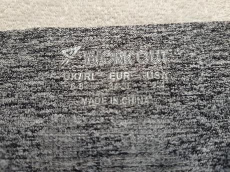 Workout bezšvové legíny 3/4 xs, xs