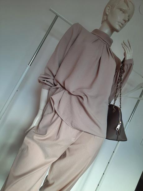 Cappuccino blúzka, ovs,xl