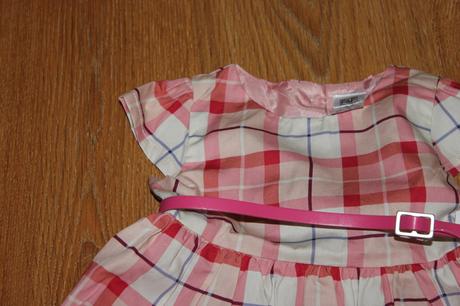 Kárované šatičky, f&f,80