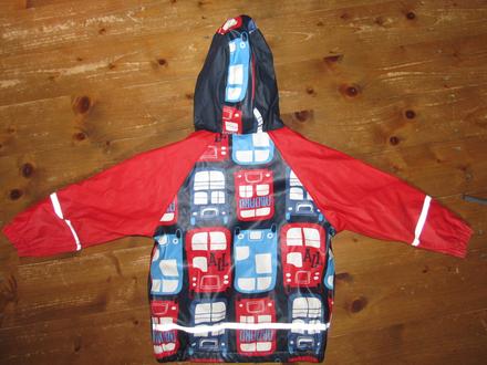 Pogumovaná zateplená bundička, lupilu,98