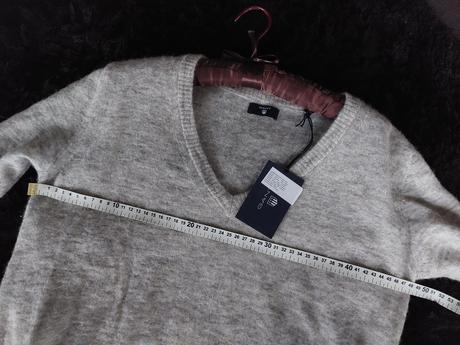 Krásny pulover gant vlna+alpaca- aj na darcek s-m, gant,m / s