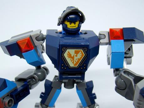 Lego nexo knights 70362 battle suit clay,
