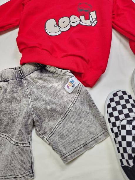 Funkids detské šortky jeans, 92 / 98
