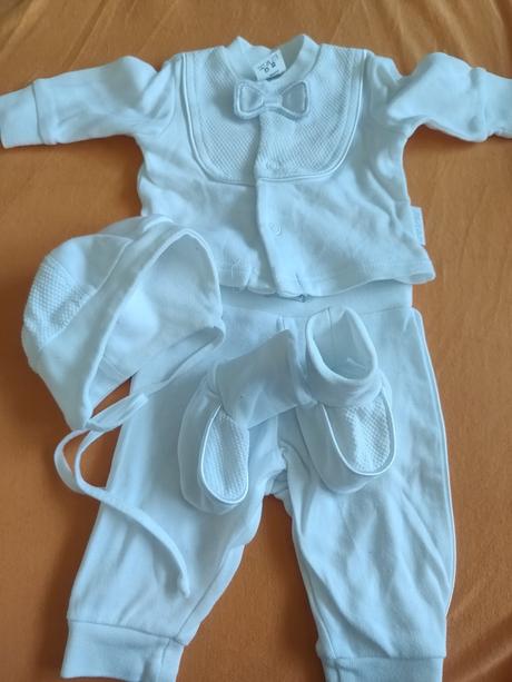 Oblečenie do krstu chlapec 56 a 62, 56