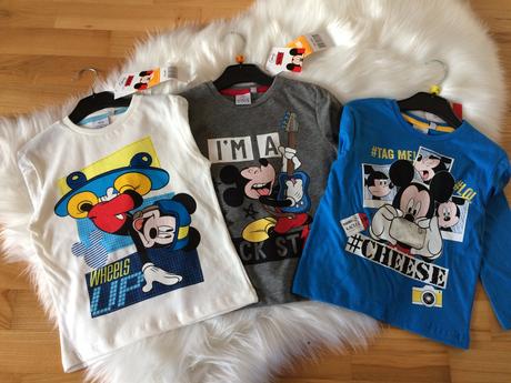 Chlapčenské tričko s dlhým rukávom mickey mouse., disney,116