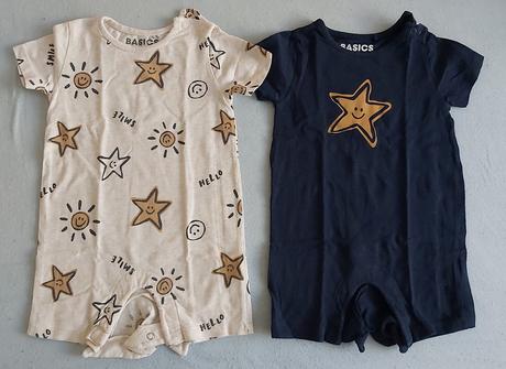 Set opalovačiek/krátkych overalov/pyžamiek 80, f&f,80