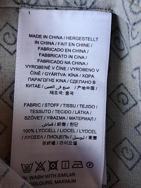 Gant originál koselove s opaskom, vreckami, gant,m