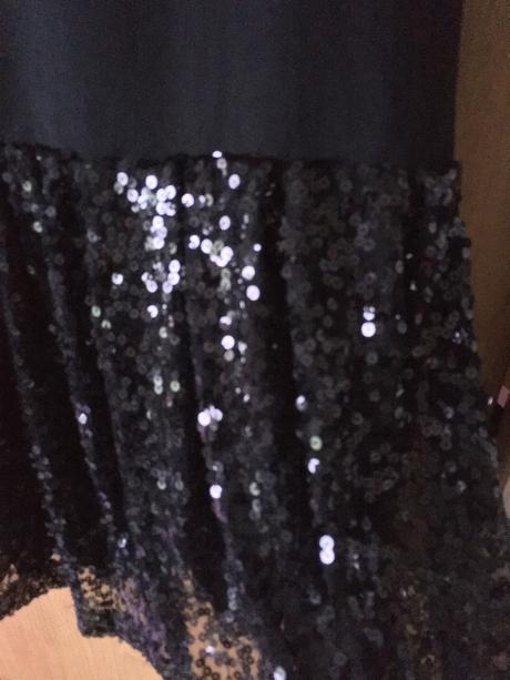 Šaty s flitrami, c&a,146