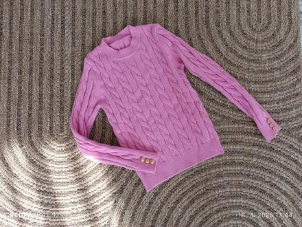 Pletený pulóver s gombíkmi, 36 / 38 / m / s