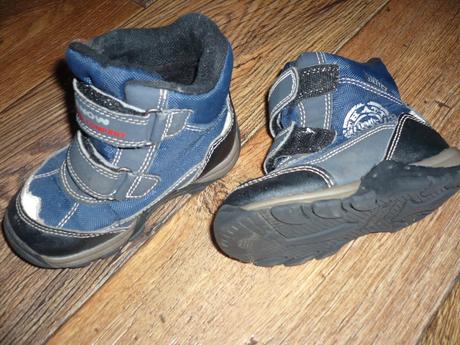 Topánky na zimu reflexne špice, deichmann,23