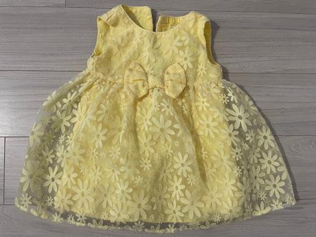 Krásne žlté šaty, f&f,68