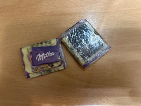 Milka secret box,