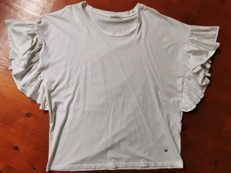 Biele oversize tričko please, s