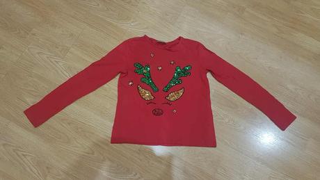 Červené tričko v. 146/152, pepco,146