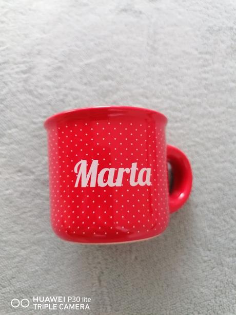 Šálka s menom marta, 