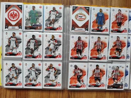 Futbalové kartičky ucc topps match attax 2024/25, 