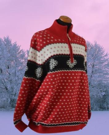 Lyžiarsky pulover ulla popken, veľ. xxl-xxxl, xxxl