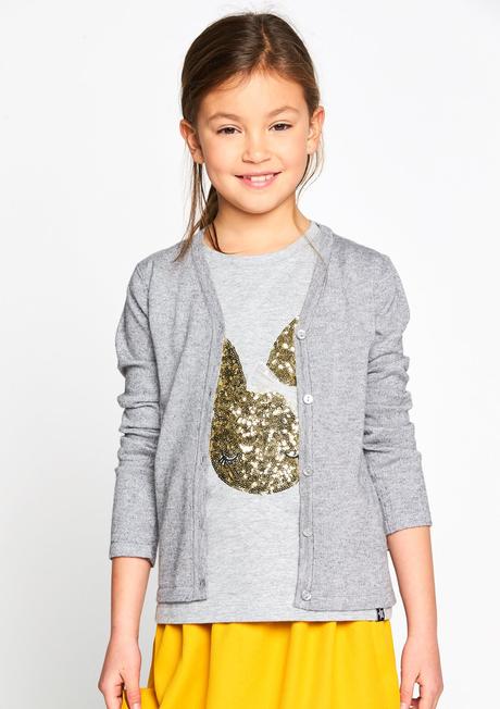 Dievčenský trblietavý sveter lola liza (110-116), 110 / 116