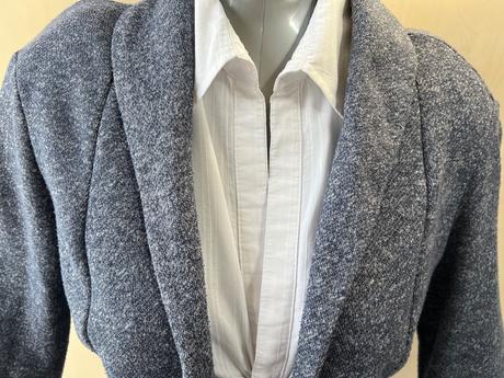 Sako, blejzer sivomodrý, veľkosť xxl, xxl