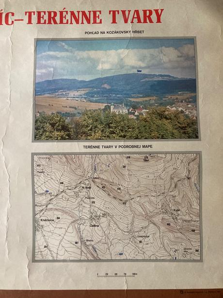 Vznik vrstevníc - terénne tvary (1983), 