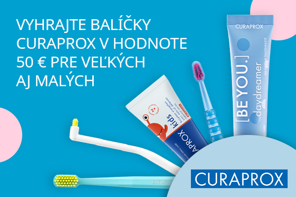 Vyhrajte balíčky CURAPROX pre veľkých aj malých