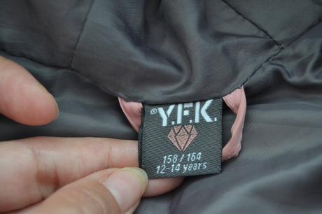 Štýlová prešívaná vesta s kapucňou svetloružová, kik,158