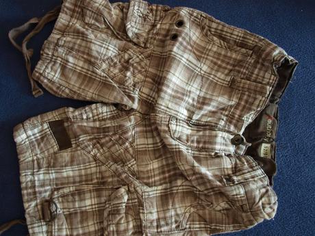 5 x krátke nohavice na leto,viac druhov,cena 4 eur, h&m,110