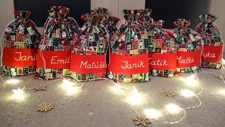 Mikulášske vrecko s menom, 