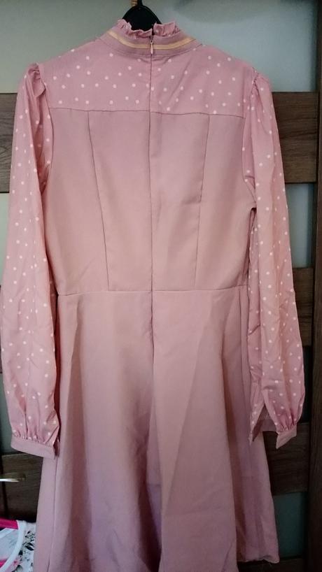 Staroruzove dlhé retro šaty top stav, s