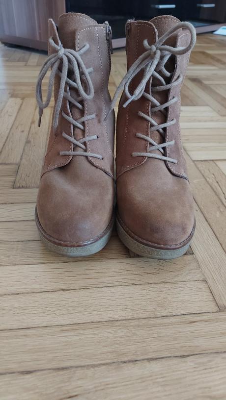 Portugalské kožené čižmy 40, 40