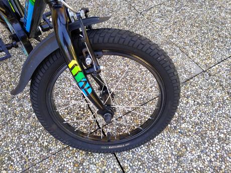 Nový bicykel zn.kenzel 16"+prídavné kolieska, kenzel,16