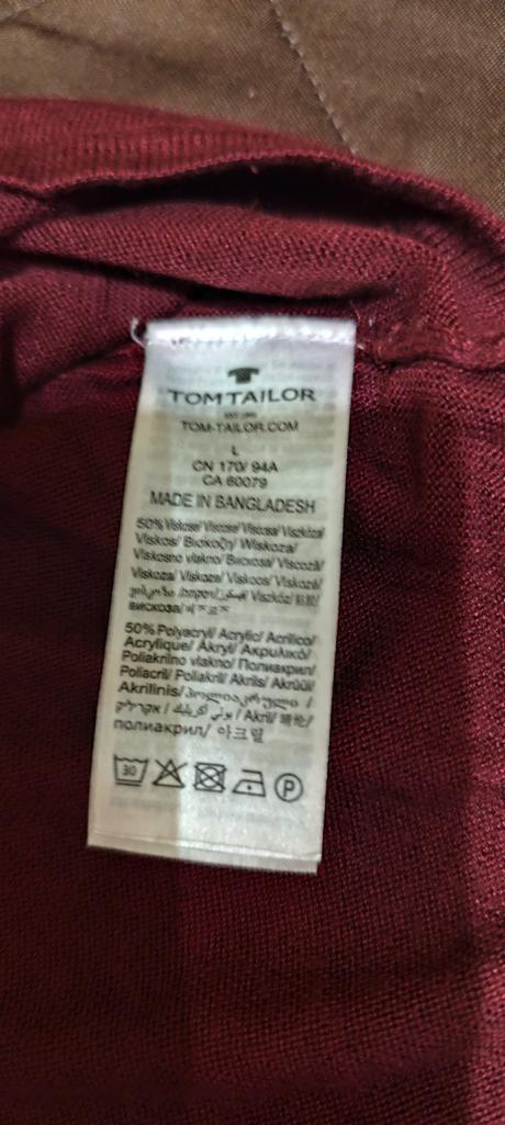 Tenký svetrik, tom tailor,l