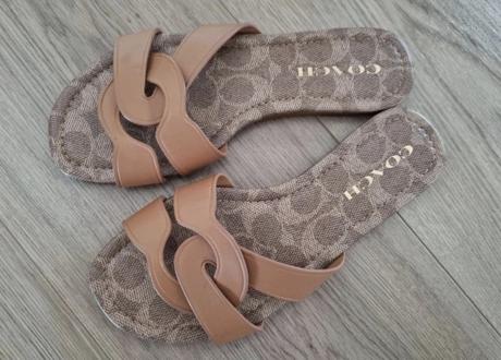 Šľapky coach essie natural, 35