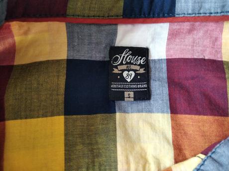 Košeľa farebná, house,s