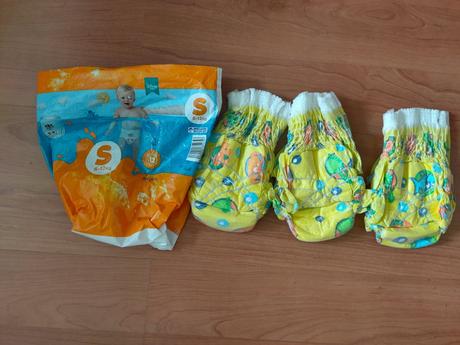 Plienky do vody huggies little swimmers 2-3, 7 ks, huggies,4 kg - 9 kg