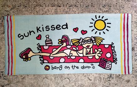 Detská plážová osuška sun kissed, 
