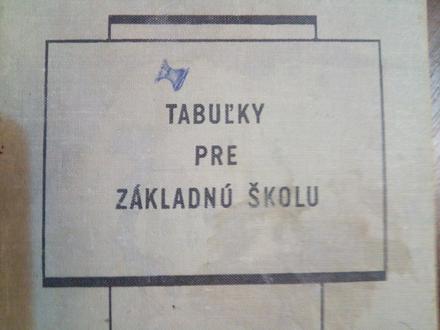 Tabuľky pre základnú školu - matematika, 