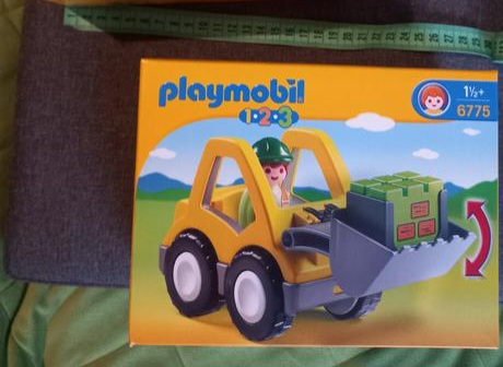 Playmobil 123 pre deti od 1,5 roka auto nakladač, 