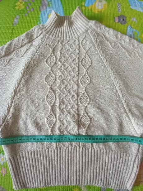 Zlatý spoločenský pulóver retro, m