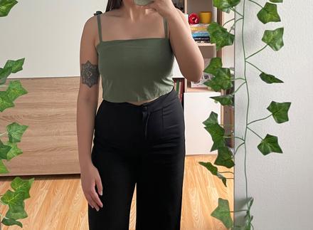 Khaki top, s